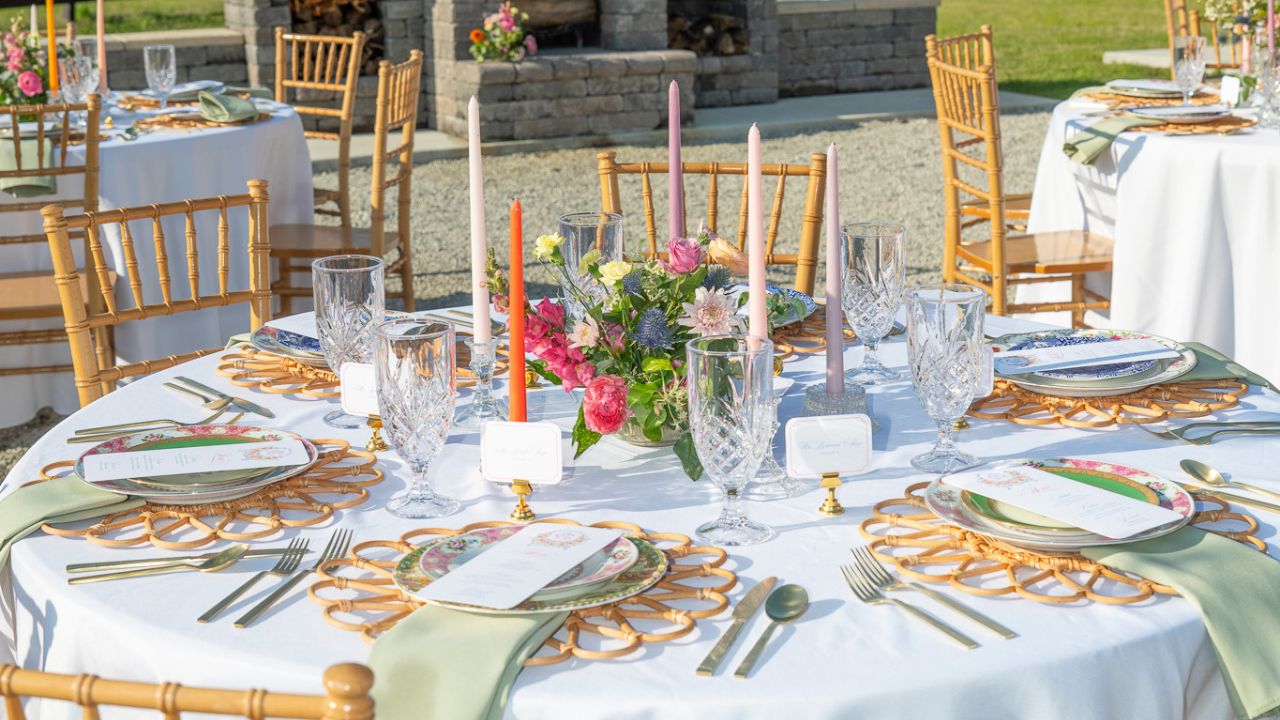 The English Country Barn Wedding - Patio 2