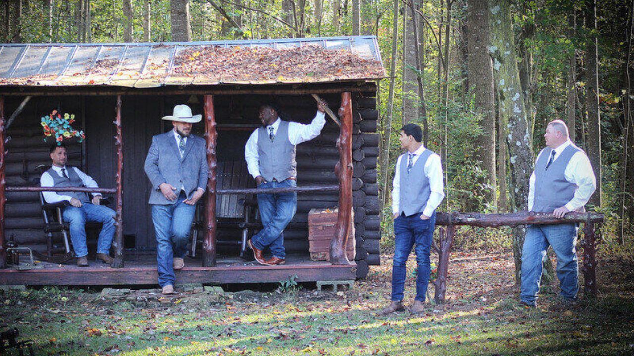 The English Country Barn Wedding - Tanglewood Garden 2